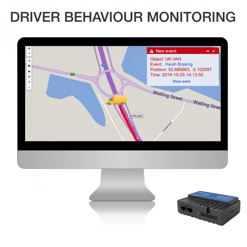 How GPS Tracking System Controls Driver Behaviors